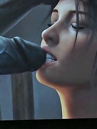 Lara Crofts game is getting intense and naughty