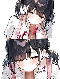 Hot panties on erotic Japanese prostitutes